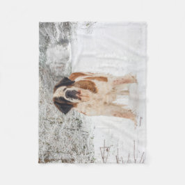 Sint-Bernard-deegdeken Fleece Deken