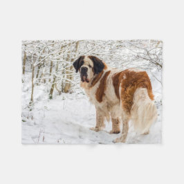 Sint-Bernard-deegdeken Fleece Deken