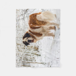 Sint-Bernard-deegdeken Fleece Deken