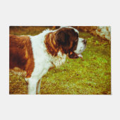 Sint-Bernard. Deurmat (Voorkant)