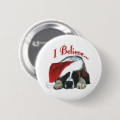 Sint Bernard geloof ik - Button (Voorkant /achterkant)