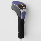Sint-Bernard Golfheadcover (Schuin)