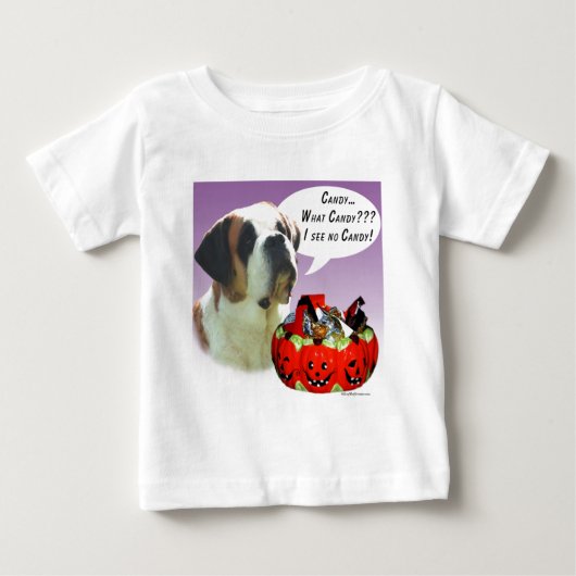 Sint Bernard Halloween Snoep (Voorkant)