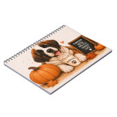 Sint-Bernard Herfst Notitieboek (Linkerzijde)