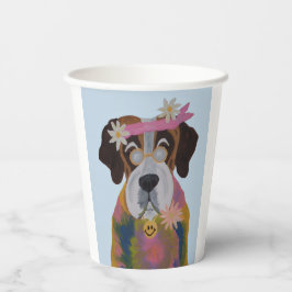 Sint-Bernard-Hippie Papieren Bekers