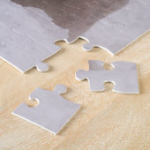 Sint Bernard-hond in de sneeuw Legpuzzel (Zijkant)