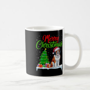 Sint Bernard Hond Kerstboom Verlichting Grappige K Koffiemok