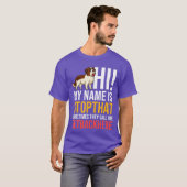 Sint Bernard Hond Puppies Eigenaar Lover _12 T-shirt (Voorkant volledig)