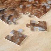 Sint-Bernard in de sneeuw Legpuzzel (Zijkant)