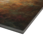 Sint Bernard in Herfst laat Herfst inspireren Snijplank (Hoek)