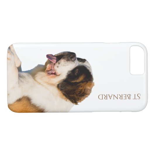 Sint Bernard iPhone Case (Achterkant (Horizontaal))