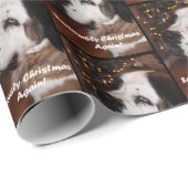 Sint-Bernard-kerstcadeaus Cadeaupapier (Rol Hoek)