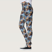 Sint-Bernard Kerstfeestseizoen Leggings (Links)