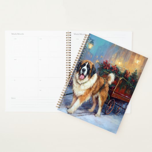 Sint-Bernard Kerstfeestseizoen Planner (Display)