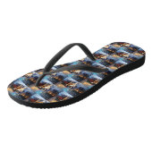 Sint-Bernard Kerstfeestseizoen Teenslippers (Schuin)