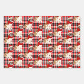 Sint-Bernard Kersthond Red Pset Holiday Inpakpapier Vel (Voorkant 3)