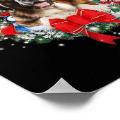 Sint Bernard Kerstkrans Decoratie Xmas Paj (Hoek)