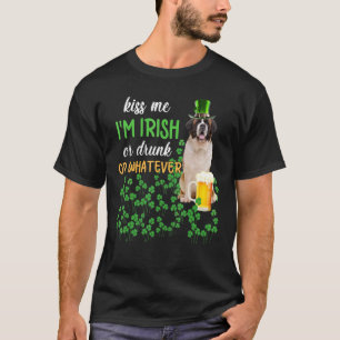 Sint Bernard Kiss, ik ben Iers of Drink of wat dan T-shirt
