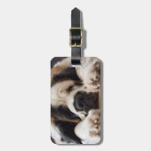 Sint-Bernard-label Bagagelabel (Voorkant verticaal)