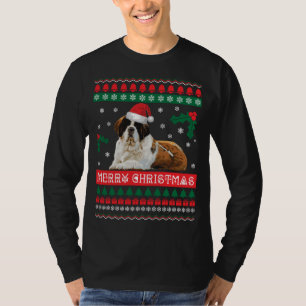Sint Bernard Lelijke Kersttrui St Bernard Do T-shirt