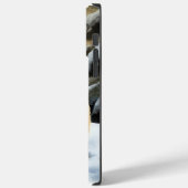 Sint Bernard liet het sneeuwen Kerstmis Case-Mate iPhone Case (Achterkant / Links)