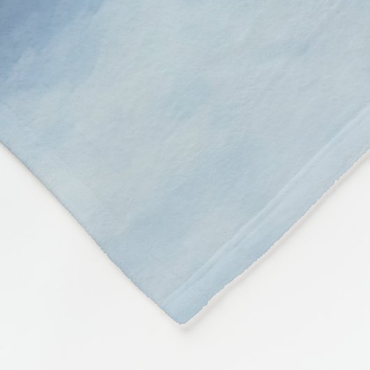 Sint Bernard liet het sneeuwen Kerstmis Fleece Deken (Hoek)