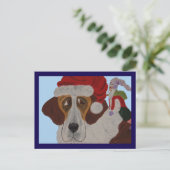 Sint-Bernard met een elf Briefkaart (Staand voorkant)