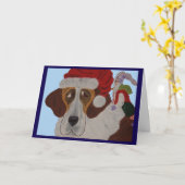Sint-Bernard met een elf Kaart (Gele Bloem)