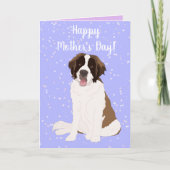 Sint Bernard Moederdag Kaart (Voorkant)