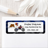 Sint Bernard Motocross Etiket (Insitu)