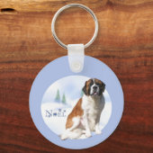 Sint Bernard Noel Sleutelhanger (Voorkant)