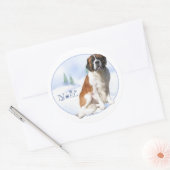Sint Bernard Noel Sticker (Envelop)
