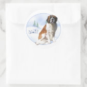 Sint Bernard Noel Sticker (Tas)
