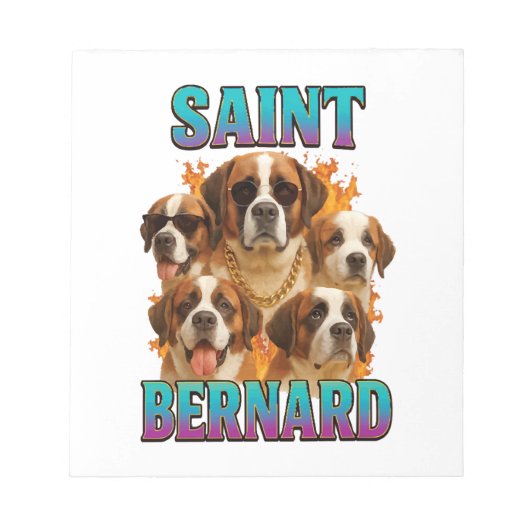 Sint-Bernard Notitieblok (Voorkant)