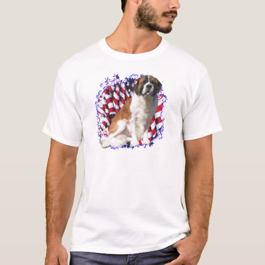 Sint Bernard Patriot T-shirt (Voorkant)