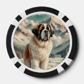 Sint-Bernard Poker Chips (Achterkant)