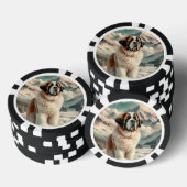 Sint-Bernard Poker Chips (Opstapeling)