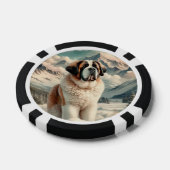 Sint-Bernard Poker Chips (Enkel)