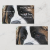 Sint Bernard Puppies Visitekaartje (Voorkant / Achterkant)