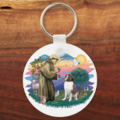 Sint Bernard Sleutelhanger (Voorkant)