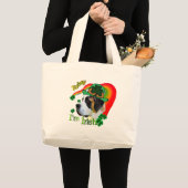 Sint-Bernard St. Patrick Grote Tote Bag (Voorkant (product))