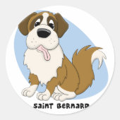 Sint Bernard Stickers (Voorkant)