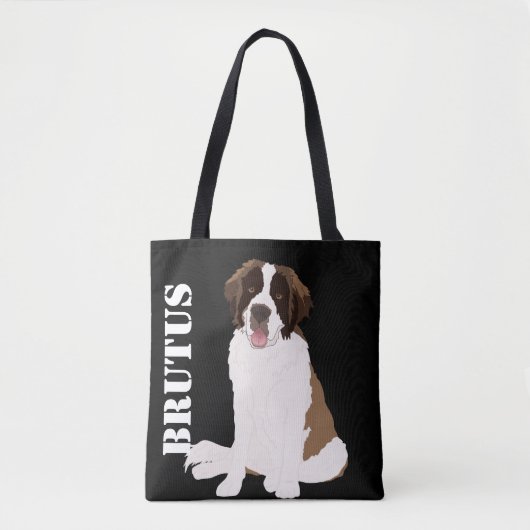  Sint Bernard Tote Bag (Voorkant)