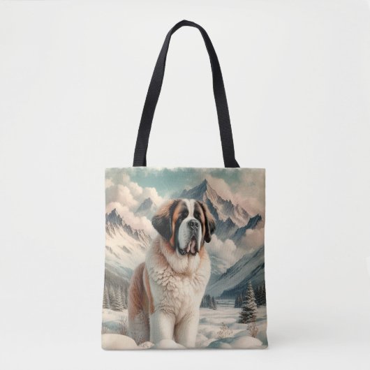 Sint-Bernard Tote Bag (Voorkant)
