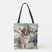 Sint-Bernard Tote Bag (Achterkant)