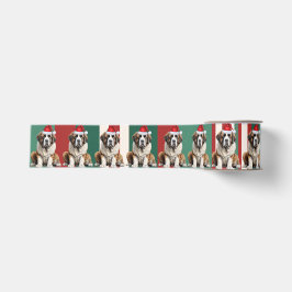 Sint-Bernard Vakantie Schotland Geruite Grappige H Grosgrain Lint