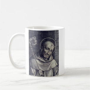 Sint-Bernard van Clairvaux Doctor Mellifluus Kunst Koffiemok