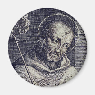 Sint-Bernard van Clairvaux Doctor Mellifluus Kunst Magneet