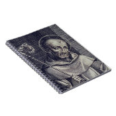 Sint-Bernard van Clairvaux Doctor Mellifluus Kunst Notitieboek (Rechterzijde)