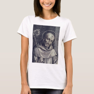 Sint-Bernard van Clairvaux Doctor Mellifluus Kunst T-shirt